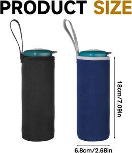 Bolsa Portabotellas de Neopreno Personalizada, Funda Aislante Gruesa y Portátil para Botellas de 550 ml, para Hombres y Mujeres - Product Image 4