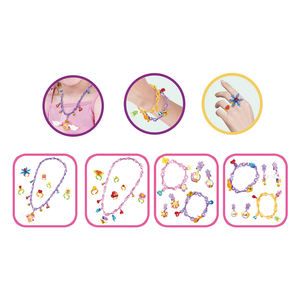 Set de Bloques de Construcción para Niños, 4 Tipos de Caja de Exhibición de Adornos, Bloques de Micropartículas, Juguete de Plástico para Hacer Joyas para Niñas - Product Image 5