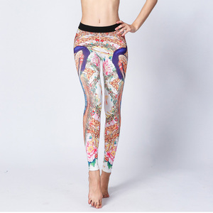 Nueva arrival you printout's nylon spandex <span class=keywords><strong>alo</strong></span> <span class=keywords><strong>yoga</strong></span> leggings - Product Image 1