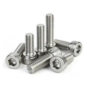 Boulon hexagonal à tête de coupelle galvanisé en acier haute résistance Boulons à tête cylindrique en zinc blanc bleu - Product Image 2