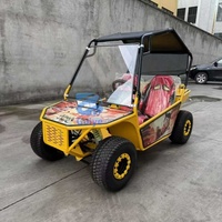Kart à pédales 2 places en promotion du fabricant, Buggy tout-terrain pour plage et dunes, Mini Jeep Cart, Dépôt spécial transport