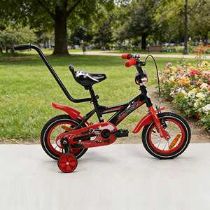 Bicicletta per Bambini Sport Bike Double V con Ruote Stabilizzatrici, Telaio in Acciaio per Bambine 1-6 Anni - Product Image 2