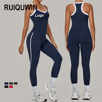 RUIQUWIN Ensembles de sport pour femmes en gros, tenue de yoga effet seconde peau, très élastique, anti-transpiration, pour fitness en extérieur