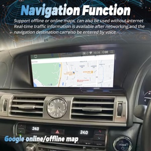 หน้าจอ Qled ขนาด 12.3 นิ้ว เครื่องเล่นวิดีโอมัลติมีเดียในรถยนต์ระบบ Android รองรับ Carplay สำหรับ Lexus Ls600 Ls460 ปี 2013-2017 LS 600 460 เครื่องบันทึกเทป GPS - Product Image 5