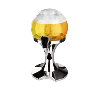 <span class=keywords><strong>Dispensador</strong></span> <span class=keywords><strong>de</strong></span> Vino Esférico <span class=keywords><strong>de</strong></span> 3.5L, <span class=keywords><strong>Dispensador</strong></span> <span class=keywords><strong>de</strong></span> <span class=keywords><strong>Cerveza</strong></span> <span class=keywords><strong>de</strong></span> Lujo con Recubrimiento Electrolítico Plateado - Product Image 2