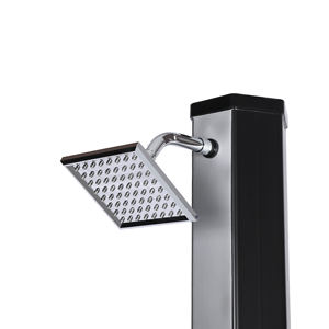 Venta caliente 35L Hexagonal plata pintada al aire libre jardín ducha PVC piscina precio <span class=keywords><strong>de</strong></span> fábrica al aire libre jardín piscina ducha Solar - Product Image 3