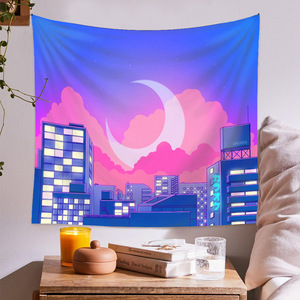 Arazzo popolare del fumetto per la camera da letto Anime <span class=keywords><strong>rick</strong></span> and <span class=keywords><strong>morty</strong></span> arazzi divertenti da appendere alla parete per la stanza - Product Image 4