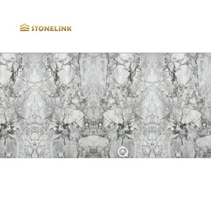 Stonelink 2cm 3cm 북매치 대리석 배경 천연 슈퍼 그레이 대리석