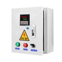 Boîtier de commande KYUN QCX5 pour ventilateur d'extraction de fumée, moteur, pompe à eau, boîte de distribution double alimentation, armoire de commande triphasée