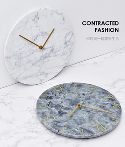 Durevole di Buona Qualità di Marmo All'ingrosso <span class=keywords><strong>Orologio</strong></span> <span class=keywords><strong>Da</strong></span> <span class=keywords><strong>Parete</strong></span> di Allarme - Product Image 3