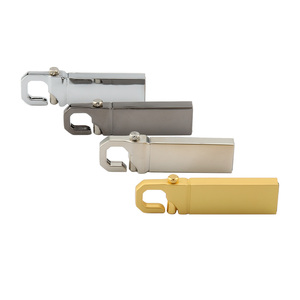 Metal Usb Flash Drive <strong>Custom</strong> Logo Usb 2.0 <strong>Flashdrive</strong> 16gb 32gb 64gb 128gb - Product Image 1