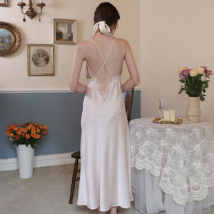 Kimono <span class=keywords><strong>da</strong></span> donna abito <span class=keywords><strong>e</strong></span> <span class=keywords><strong>camicia</strong></span> <span class=keywords><strong>da</strong></span> <span class=keywords><strong>notte</strong></span> a fascia, <span class=keywords><strong>vestaglia</strong></span> morbida per indumenti <span class=keywords><strong>da</strong></span> <span class=keywords><strong>notte</strong></span>, accappatoi lunghi in raso di seta - Product Image 2