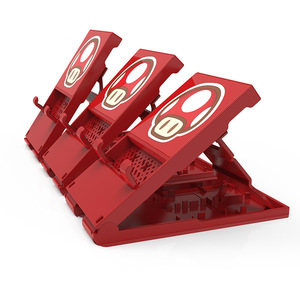 Support portable pour console <span class=keywords><strong>Nintendo</strong></span> <span class=keywords><strong>Switch</strong></span> 2, support créatif pour console de jeu NS2 avec rangement pour cartes de jeu - Product Image 4