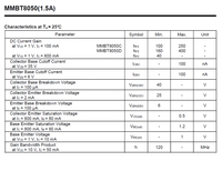 MMBT8050(1.5A) SS8050 SOT-23 Transistor bipolaire NPN à montage en surface HFE 100-400 350mW 120MHz 100% Original et traçable Code de lot