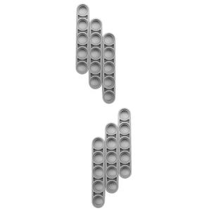 ชุดตัวต่อ Liftarm 1x5 รูกลม แบ<span class=keywords><strong>บ</strong></span><span class=keywords><strong>คาน</strong></span>บาง สำหรับเด็ก <span class=keywords><strong>บ</strong></span>ล็อกพลาสติก ใช้ร่วมกับตัวต่อ Moc ได้ หมายเลข 32017 - Product Image 6