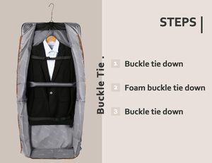 Free sample Women's Travel <b>Bag</b> with Foldable Suit, Multipurpose PU Hand Luggage <b>Bag</b>, Portable <b>Garment</b> Suit <b>Bags</b> - Product Image 3