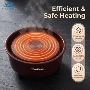 <span class=keywords><strong>เตา</strong></span>ไฟฟ้าแบบตั้งโต๊ะ 300w ทำจากเหล็กหล่อ ควบคุมอุณหภูมิได้ สำหรับชงชา กาแฟ ขายดี - Product Image 1