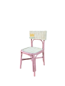 Silla Infantil de Ratán Hecha a Mano para Eventos, Silla Infantil Tejida Natural, Muebles Decorativos Ligeros para Fiestas - Product Image 5