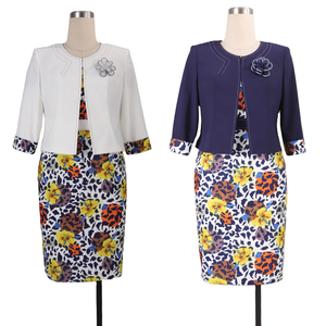 Ropa Casual para Mujeres Africanas de Talla Grande, Vestidos Elegantes de 2 Piezas para Iglesia, Trajes de Oficina para Mujeres Negras de Turquía - Product Image 1