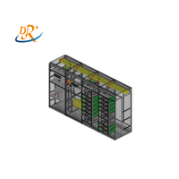 Armoire de commande PLC Siemens, centre de distribution basse tension, en acier inoxydable, modulaire, écologique, pour distribution industrielle