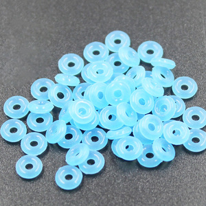 Tapón de goma de silicona para fabricación de joyas, juntas tóricas, anillos espaciadores de goma para pulsera, collar, DIY - Product Image 1