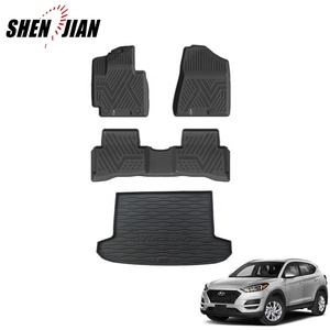 Hilux revo piso mat plástico de auto barato esteras para piso otros exterior Accesorios para <span class=keywords><strong>Pajero</strong></span> conjunto completo de - Product Image 4