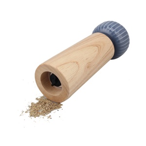 ชุดเครื่องบดเกลือและพริกไทยหัวเซรามิกตัวไม้และหัวเซรามิก - Product Image 4