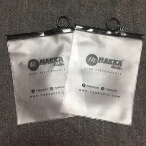 Plastic Bikini PVC Swimwear Bag Custom PVC Zipper Top Bag Pouch Clear Packaging Bag Zip Lock Product Packaging Zip Lock