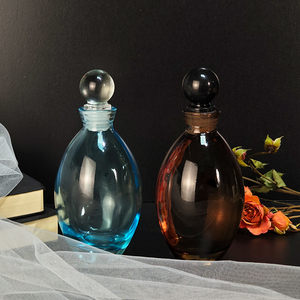 Empty Glass Diffuser Bottle Aromatherapy <strong>Jar</strong> <strong>Container</strong> Vase Pot Fragrance Accessories for DIY Replacement Reed Diffuser <strong>Sets</strong> - Product Image 5