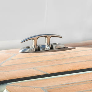 Nuevo 316 abrazadera de barco de acero inoxidable tipo tornillo abrazadera de cuerda de muelle plegable 250kgf - Product Image 4