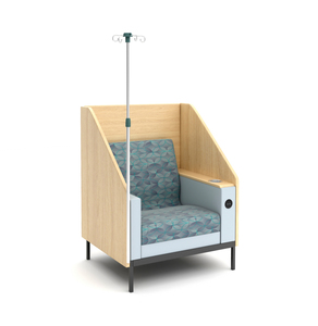 Medical Transfusion IV Infusion <b>Chair</b> Hospital Clinic Modern Foldable <b>Wheeled</b> Adjustable Furniture - Product Image 4