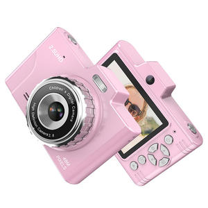 Cámara Digital Lavender con Pantalla Abatible de 48MP, 2.5UHD, 2.8 Pulgadas IPS 100 °   Cámara CCD Portátil para Niños y Estudiantes con Flash Incorporado de Gran Angular - Product Image 3