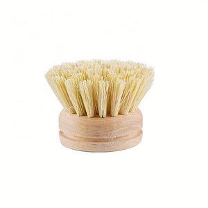 แปรงจานไม้ไผ่ออกแบบโลโก้ได้อย่างยาวนานเป็นมิตรกับสิ่งแวดล้อมอุปกรณ์ทำความสะอาดห้องครัวสำหรับหม้อกระทะชามสำหรับเด็ก - Product Image 5