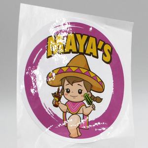 สติกเกอร์ฉลากกลม กันน้ำ สติกเกอร์โลโก้แบบกำหนดเองสำหรับขวดเครื่องดื่ม สติกเกอร์ฉลากแบบ <span class=keywords><strong>Kiss</strong></span> Cutting แบบม้วน - Product Image 4