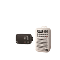 Radio portable haute puissance D-22 pour personnes âgées avec batterie au lithium, lecteur de carte et fonction d'enregistrement pour appels professionnels