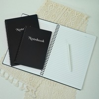 Individuell bedrucktes Spiralnotizbuch mit PP-Hardcover und individuellem Logo für Geschäftswerbung