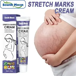 South Moon Best Selling 100% Natural Vegan Melhorar Elasticidade Da Pele Pós-parto Eficaz Scar Remover creme de massagem para estiramento