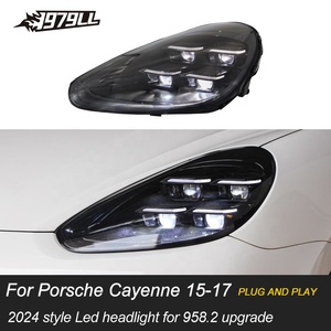 [1979ll] xe đầu đèn 2015 2017 2016 958 Đèn pha nâng cấp lên 2024 pdls phong cách Led Đèn Pha cho Porsche <span class=keywords><strong>Cayenne</strong></span> 92A 958.2 - Product Image 5