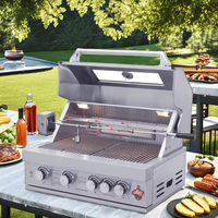 Prix usine économie d'énergie gaz BBQ grill portable avec cuisine extérieure chauffage rapide get together gaz BBQ grill