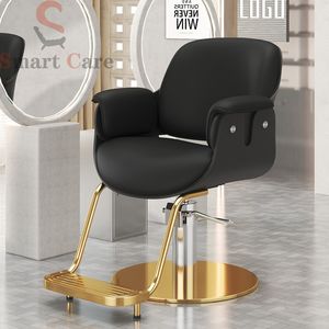 Silla de salón de belleza para mujer, asiento de corte de pelo con elevador moderno al por mayor, silla de peluquería profesional para peluquería, silla de barbería - Product Image 6