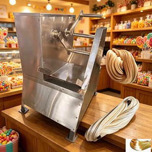 Macchina Automatica Elettrica per la Produzione di <span class=keywords><strong>Taffy</strong></span> e Caramelle, Costruzione in Acciaio Inossidabile, 220V, Alta Produttività, Attrezzatura per la Lavorazione del Caramello - Product Image 3