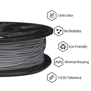 Sunlu — filament noir <span class=keywords><strong>tpu</strong></span> 1.75mm 1kg (gris), consommable d'imprimante en <span class=keywords><strong>tpu</strong></span>, 1.75mm de diamètre - Product Image 2