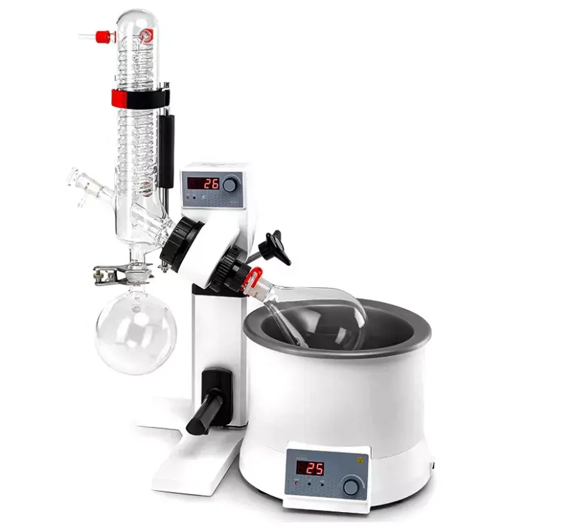 Best Price Chemical Laboratories 5L LED Digital Rotary Evaporator Automatic Price RE100-S