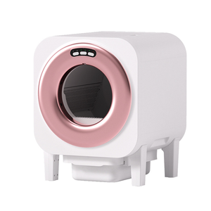 Nueva Caja de Arena Inteligente <span class=keywords><strong>para</strong></span> <span class=keywords><strong>Gatos</strong></span> con Sensor Infrarrojo, Bajo Ruido, Aire Fresco Externo, Autolimpieza, Gran Capacidad y Protección Anti-Pellizcos - Product Image 6