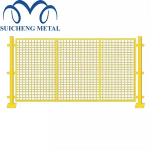 하이 퀄리티 금속 프레임 용접 강철 와이어 메쉬 게이트 보행자 격리 울타리 패널