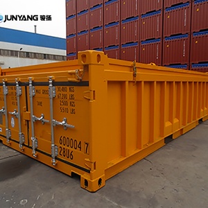 Newest 20ft <b>Half</b> <b>Height</b> Offshore Open Top Cargo Baskets <b>20</b> Ft Shipping <b>Container</b> Designed with Durable Corten Steel - Product Image 1