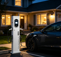 Chargeur EV portable 7 kW avec protection contre les courts-circuits, chargeurs EV portables, outil d'urgence en extérieur