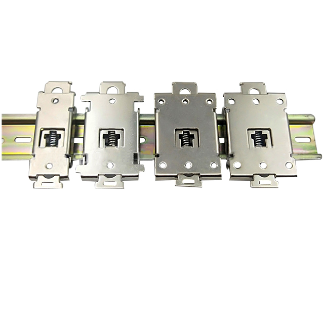 Clip Montage Rail DIN 35mm - Acier Inoxydable, Pour Relais Statique - Installation Facile