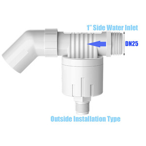 Nhà cung cấp chuyên nghiệp Float bóng van 3/4 "1" ABS nhựa thủy lợi tự động tắt mực nước Van điều khiển - Product Image 1