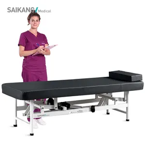 X12 Única Função Ajustável Clínica Médica Exame Sofá Cama Paciente Elétrica Do Metal Mesa de Exame Hospital